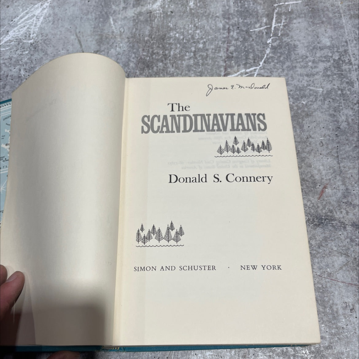 the scandinavians book, by Donald S. Connery, 1966 Hardcover image 2