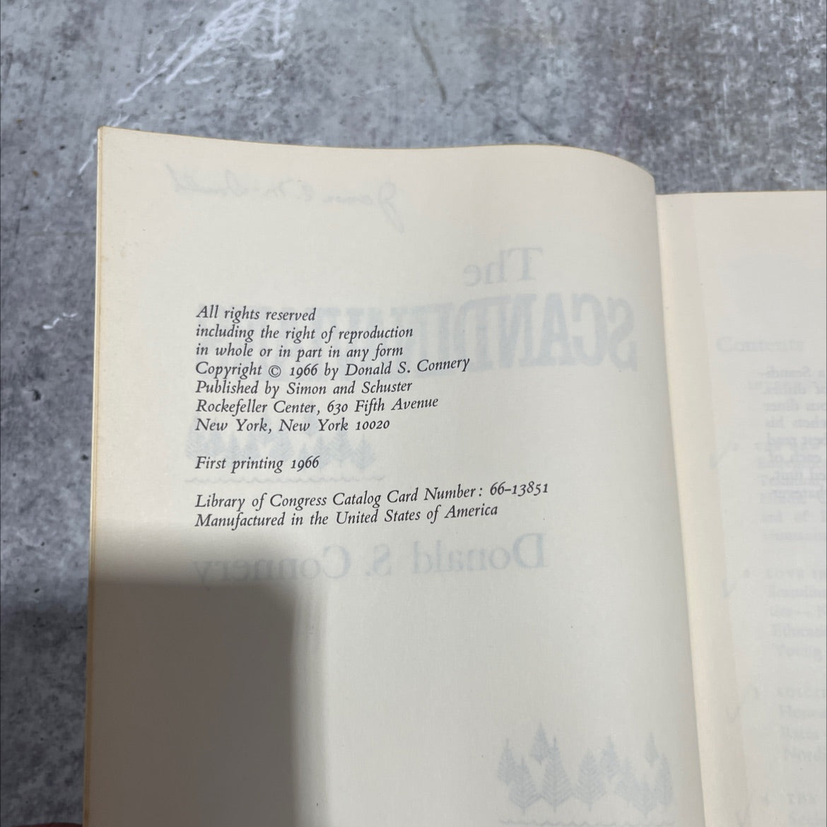 the scandinavians book, by Donald S. Connery, 1966 Hardcover image 3