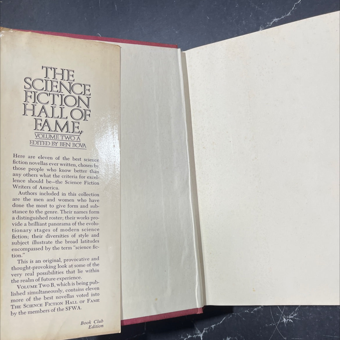 the science fiction hall of fame volume two a book, by ben bova, 1973 Hardcover image 4
