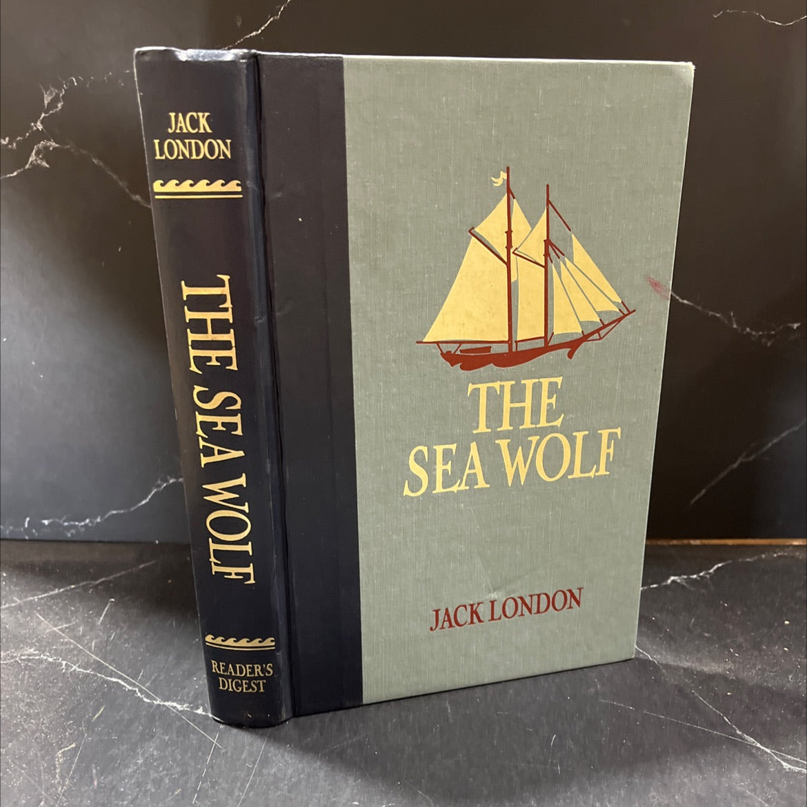 the sea wolf book, by jack london, 1989 Hardcover image 1