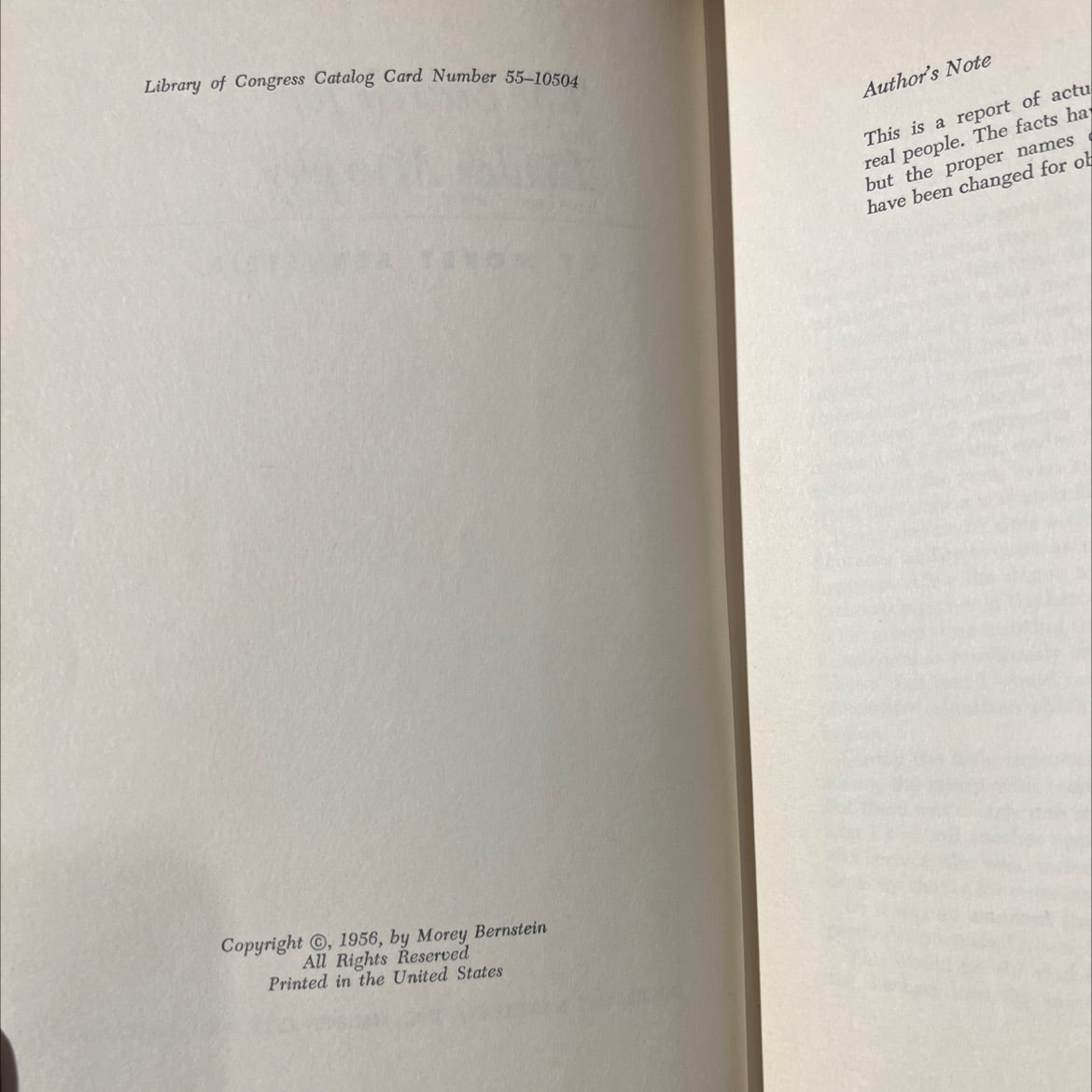 the search for bridey murphy book, by morey bernstein, 1956 Hardcover image 3