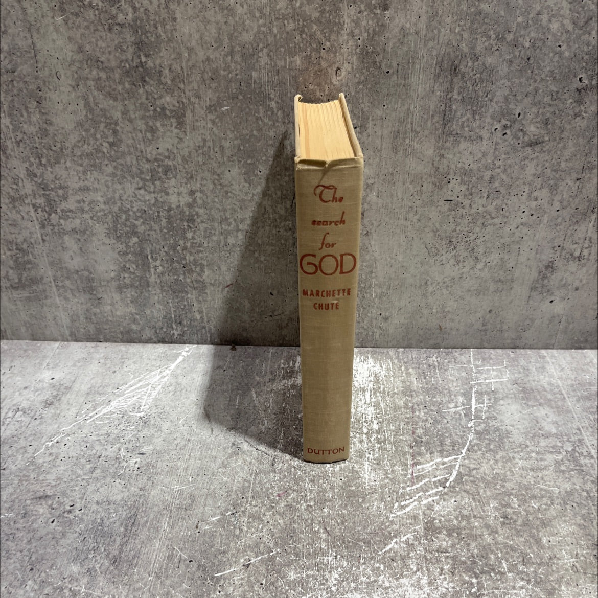 the search for god book, by marchette chute, 1956 Hardcover image 4