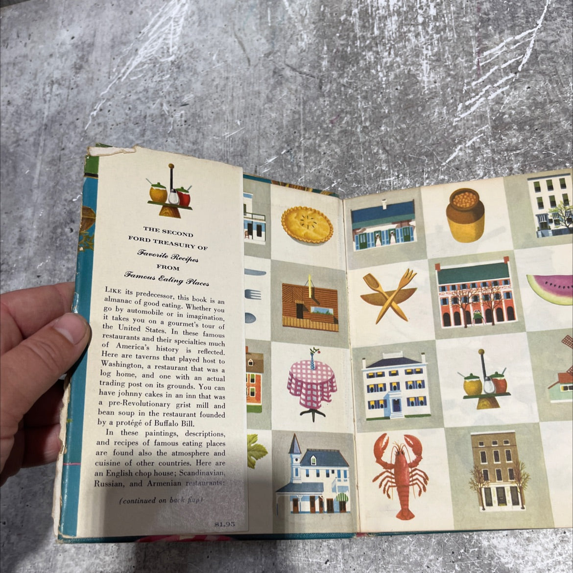 the second ford treasury of favorite recipes from famous eating places book, by Nancy Kennedy, 1954 Hardcover image 4