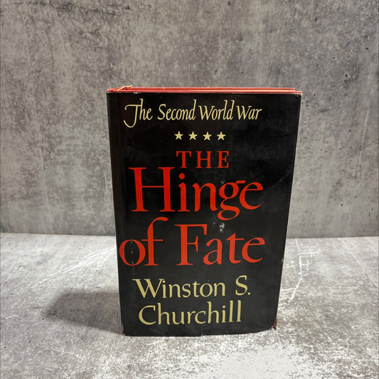 the second world war: the hinge of fate book, by winston s. churchill, 1950 Hardcover image 1
