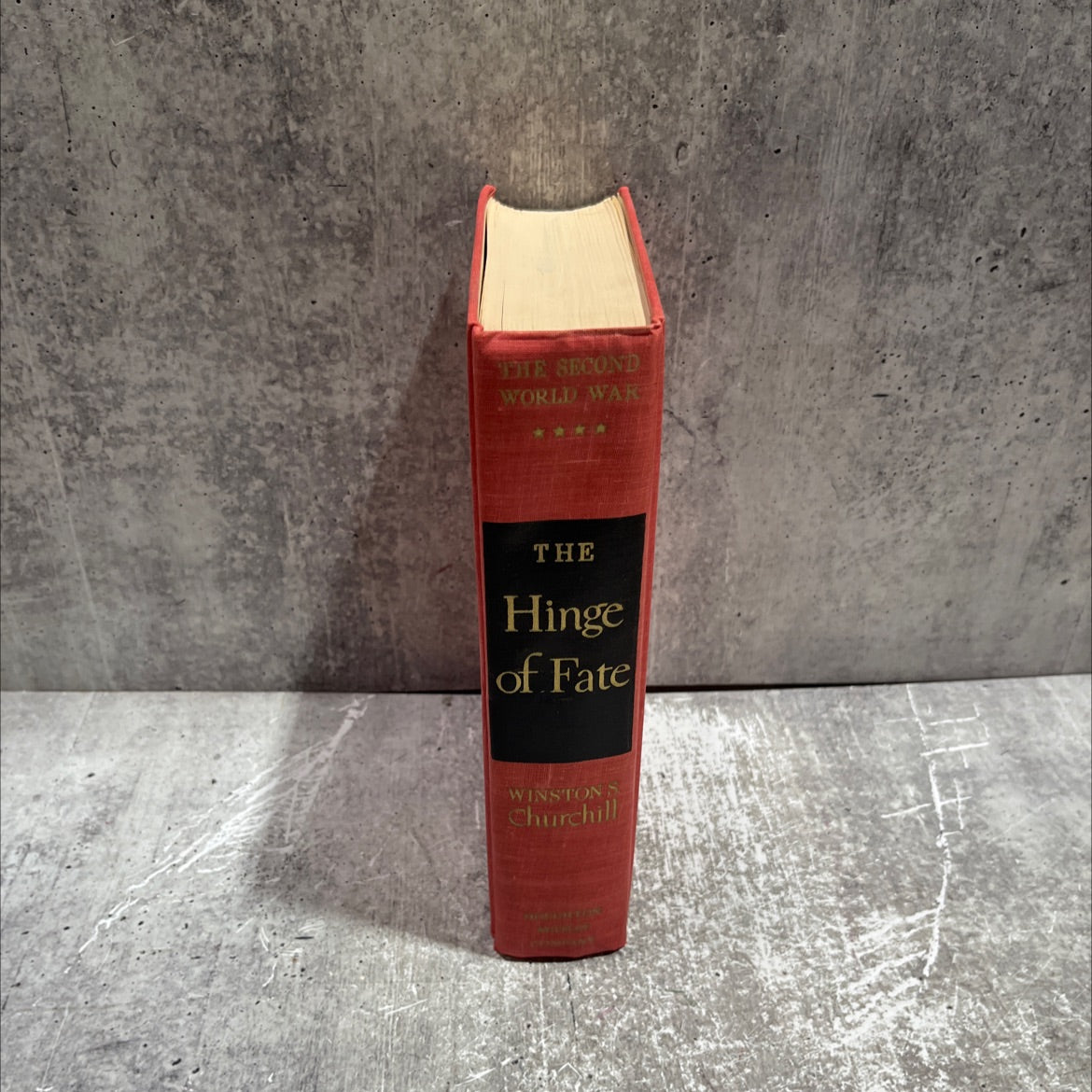the second world war the hinge of fate book, by winston s. churchill, 1950 Hardcover image 4