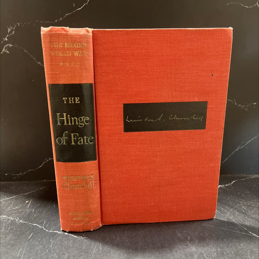 the second world war the hinge of fate book, by winston s. churchill, 1950 Hardcover image 1