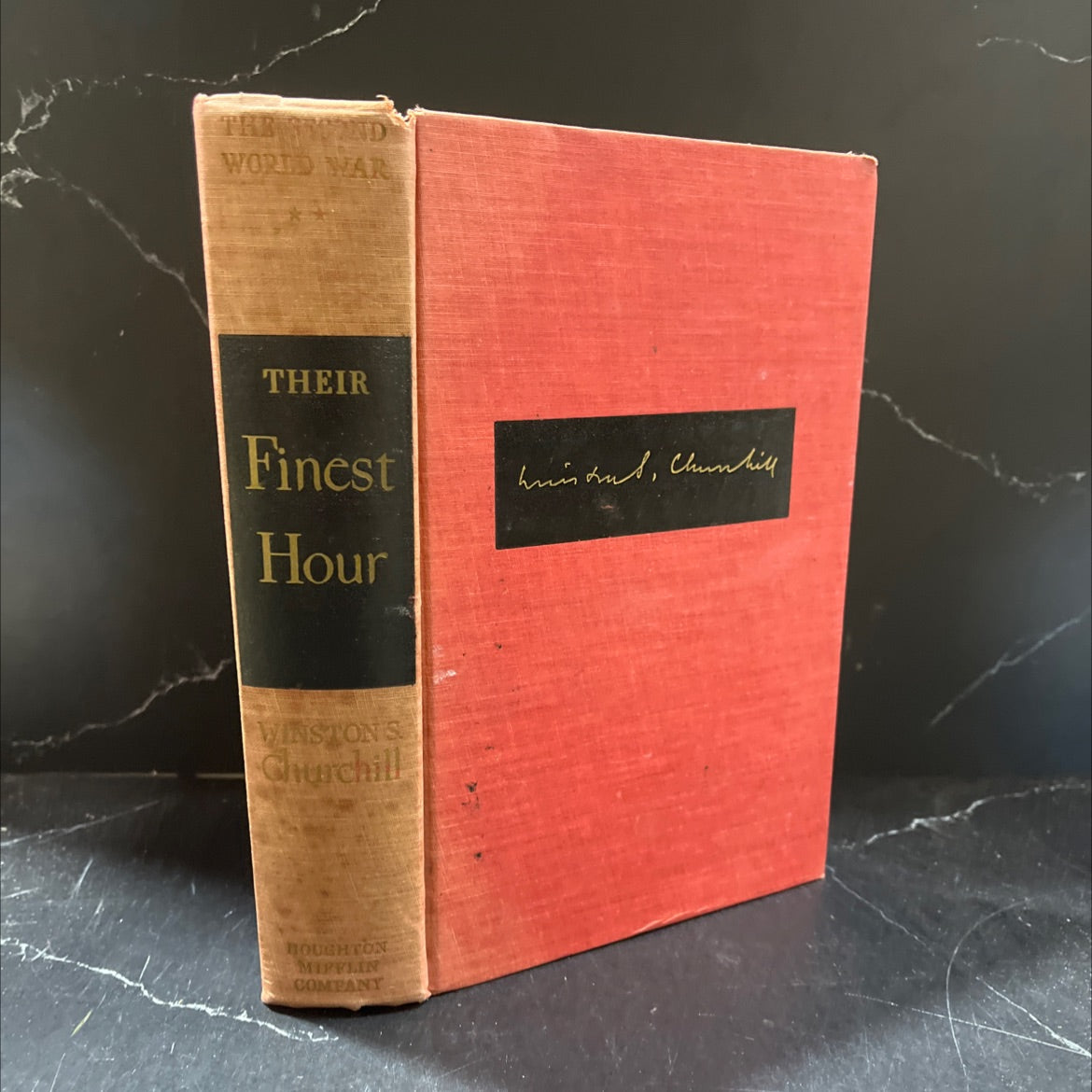 the second world war their finest hour book, by winston s. churchill, 1949 Hardcover image 1