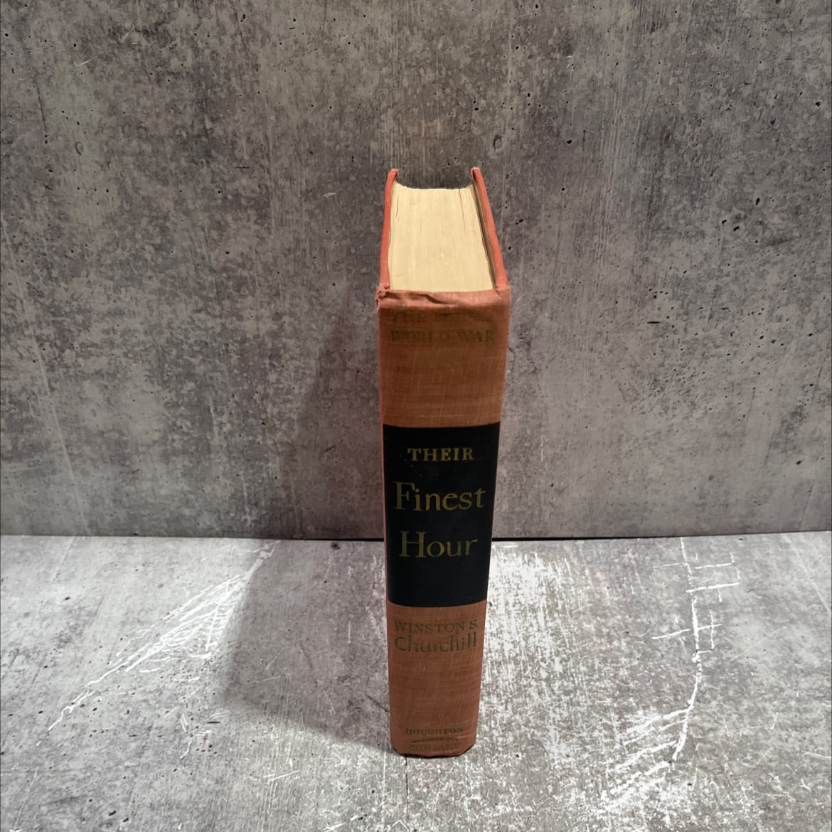 the second world war their finest hour book, by winston s. churchill, 1949 Hardcover image 4