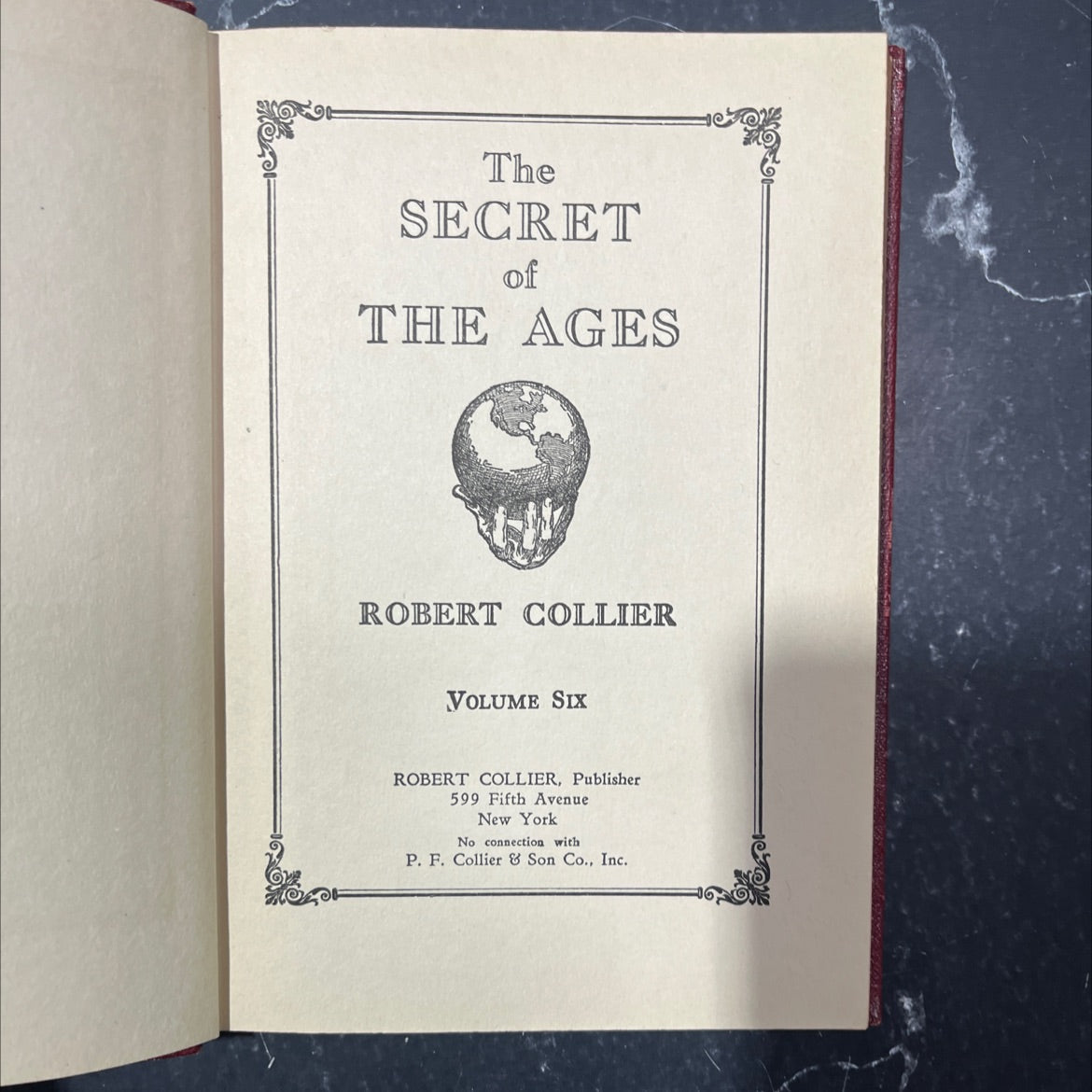 the secret of the ages book, by robert collier, 1926 Hardcover image 2