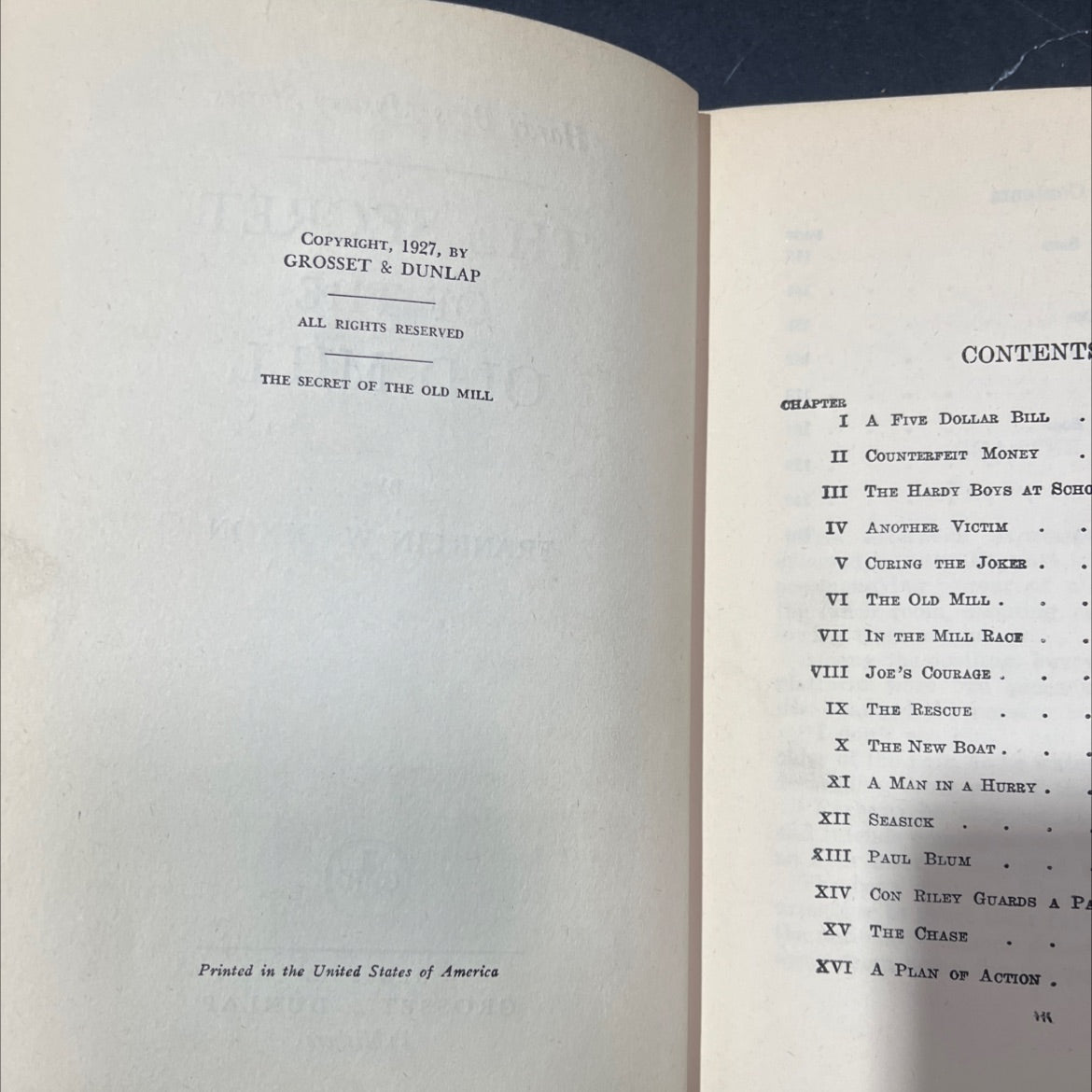 the secret of the old mill book, by franklin w. dixon, 1927 Hardcover image 3
