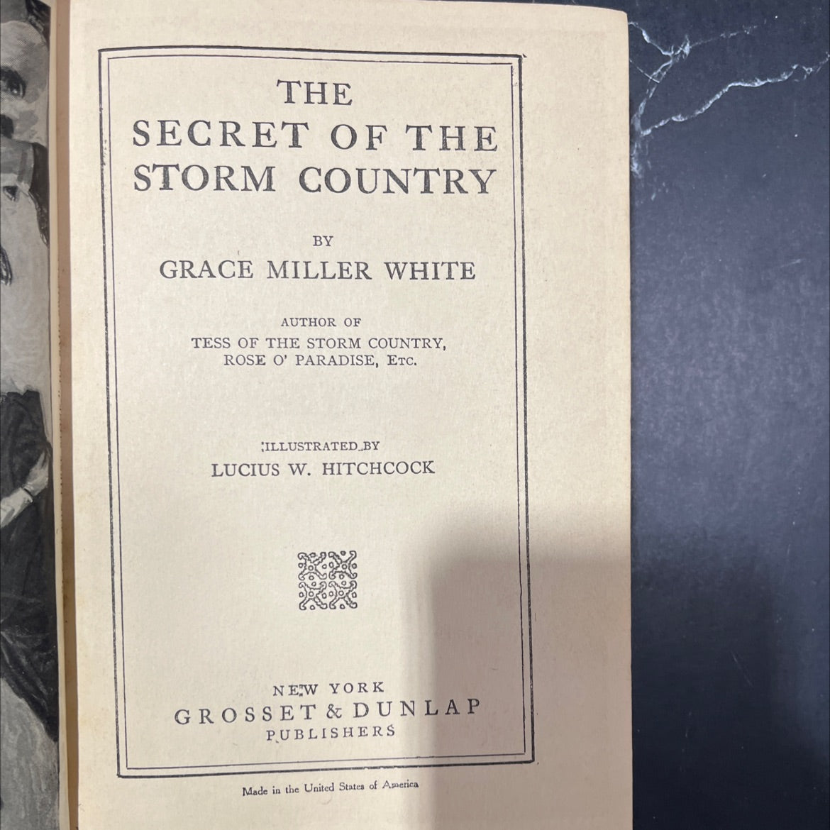 the secret of the storm country book, by grace miller white, 1917 Hardcover image 2