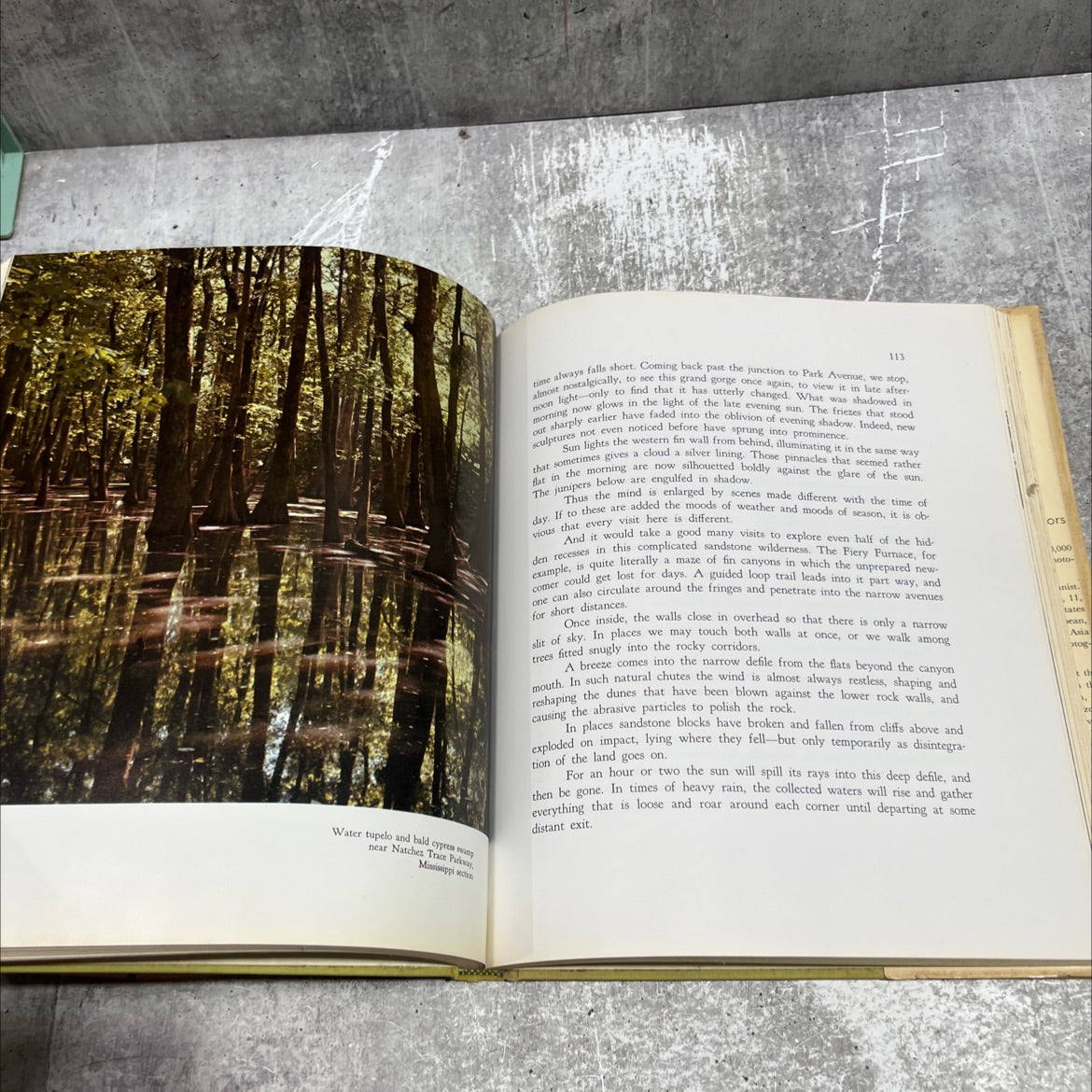 the secret places wonders of scenic america book, by ann and myron sutton, 1970 Hardcover image 4
