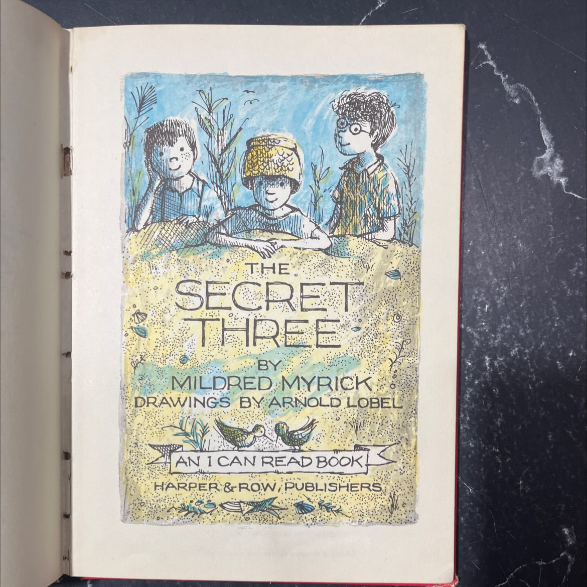 the secret three book, by mildred myrick, 1963 Hardcover image 2