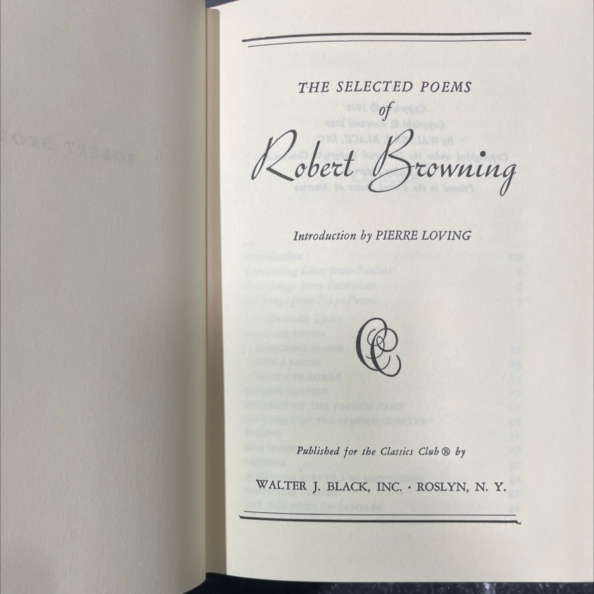 the selected poems book, by robert browning, 1969 Hardcover image 2