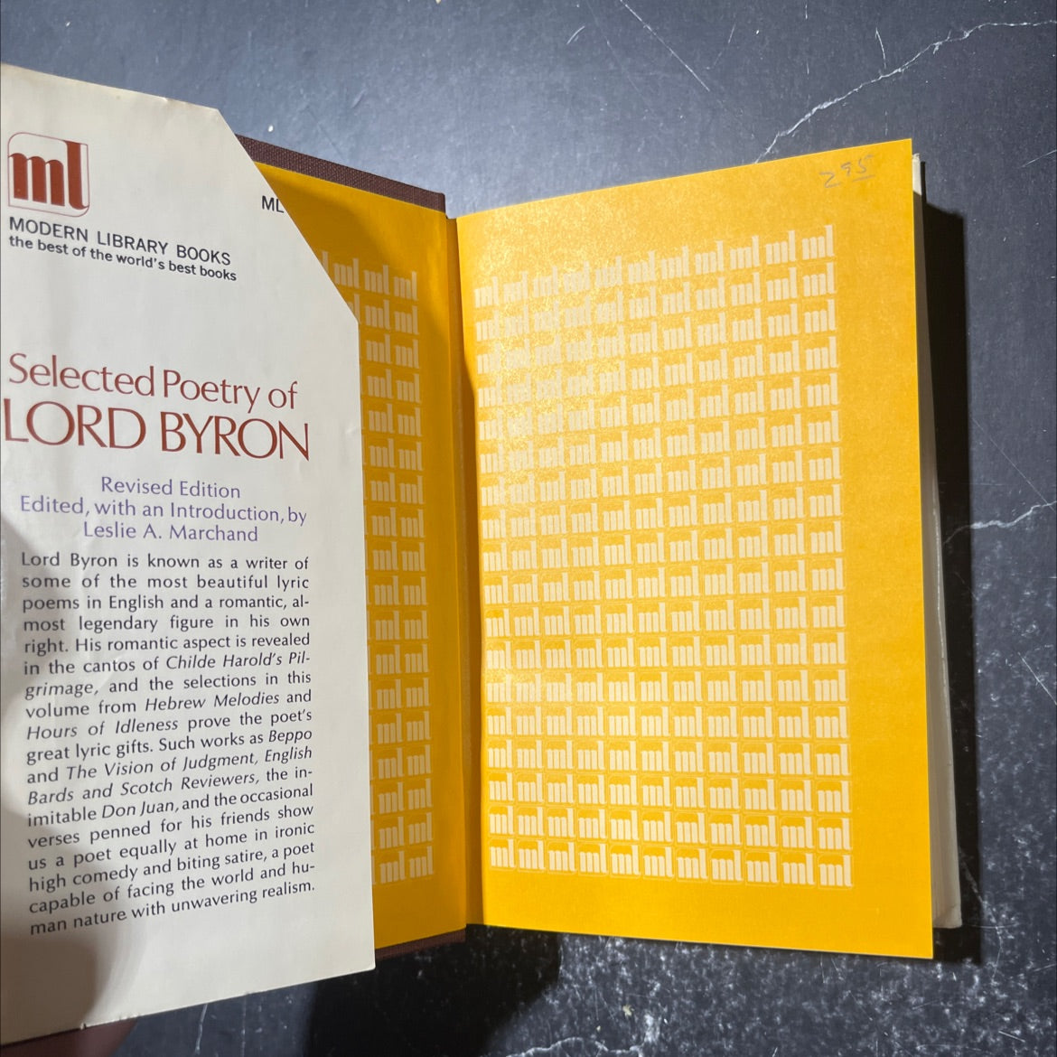 the selected poetry of lord byron book, by lord byron, 1951 Hardcover image 4