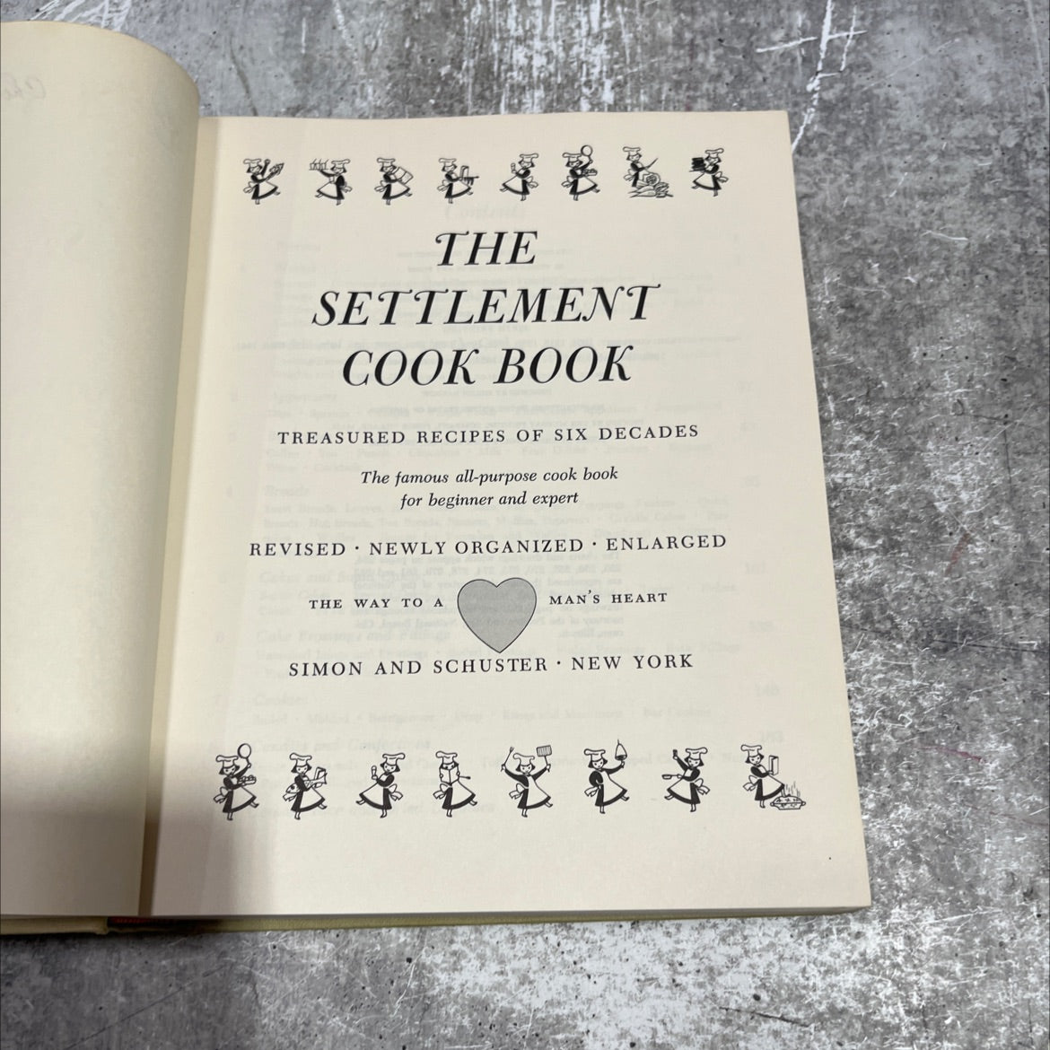 the settlement cook book treasured recipes of six decades book, by unknown, 1965 Hardcover image 2