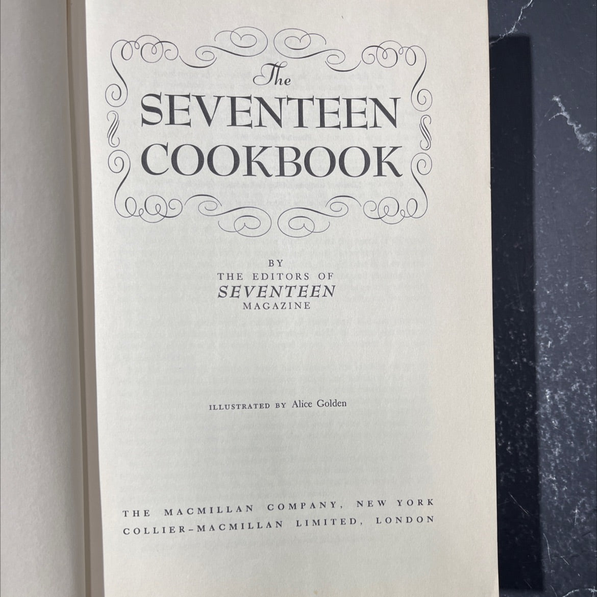 the seventeen cookbook book, by the editors of seventeen magazine, 1967 Hardcover image 2