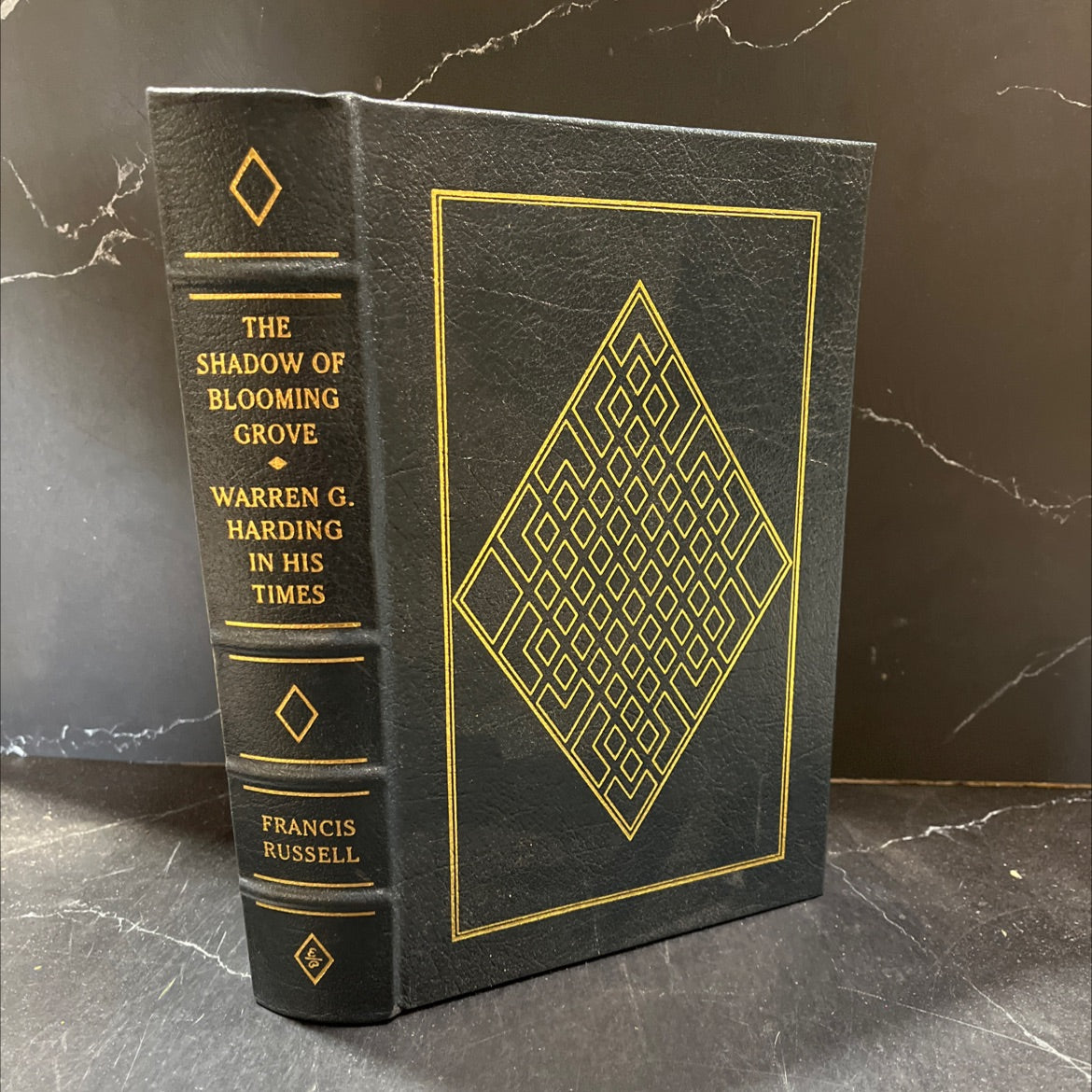 the shadow of blooming grove warren g. harding in his times book, by francis russell, 2003 Leather image 1