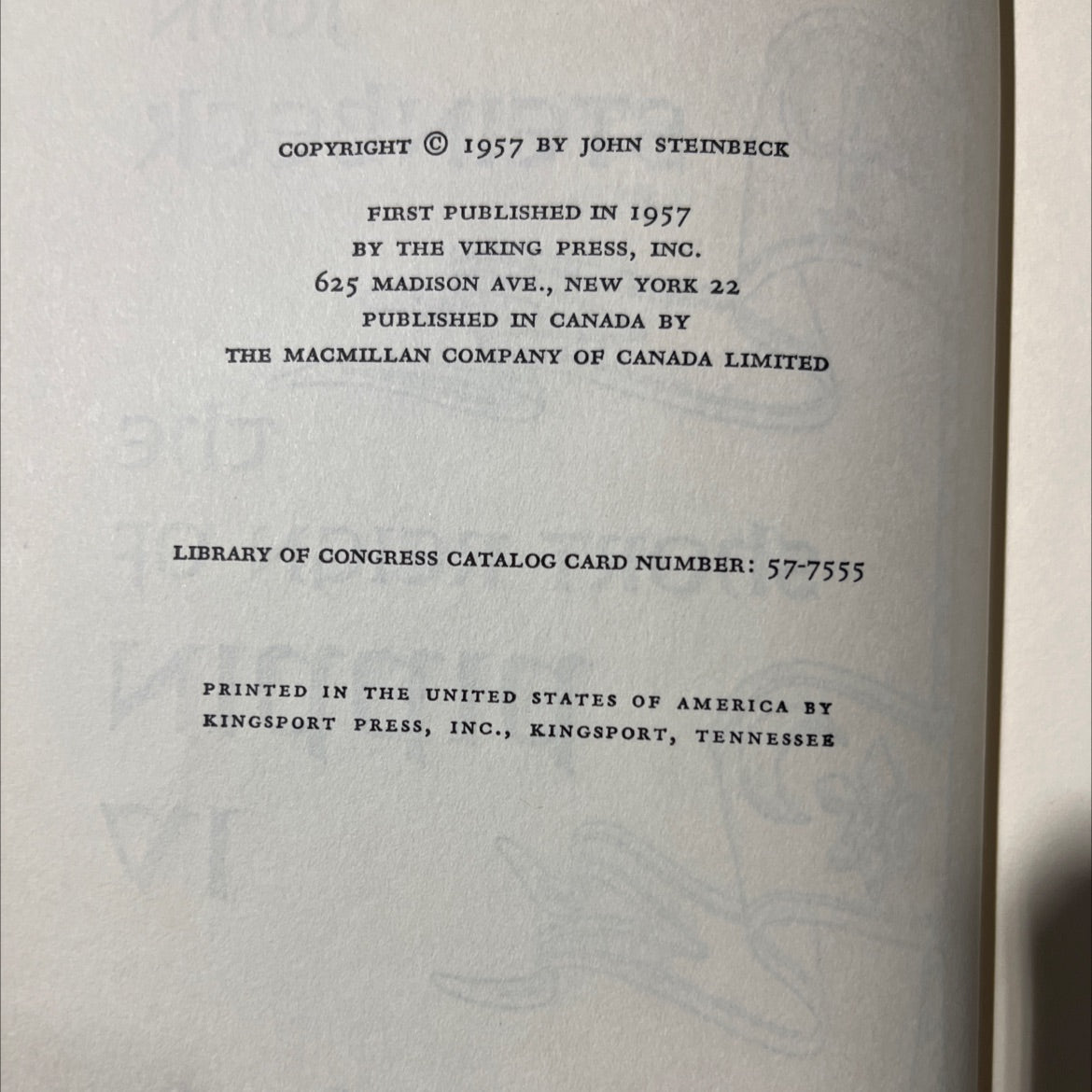 the short reign of pippin iv a fabrication book, by john steinbeck, 1957 Hardcover image 3
