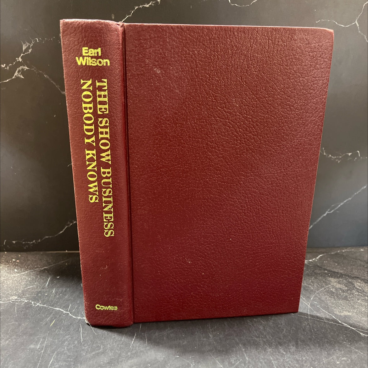 the show business nobody knows book, by Earl Wilson, 1971 Hardcover image 1