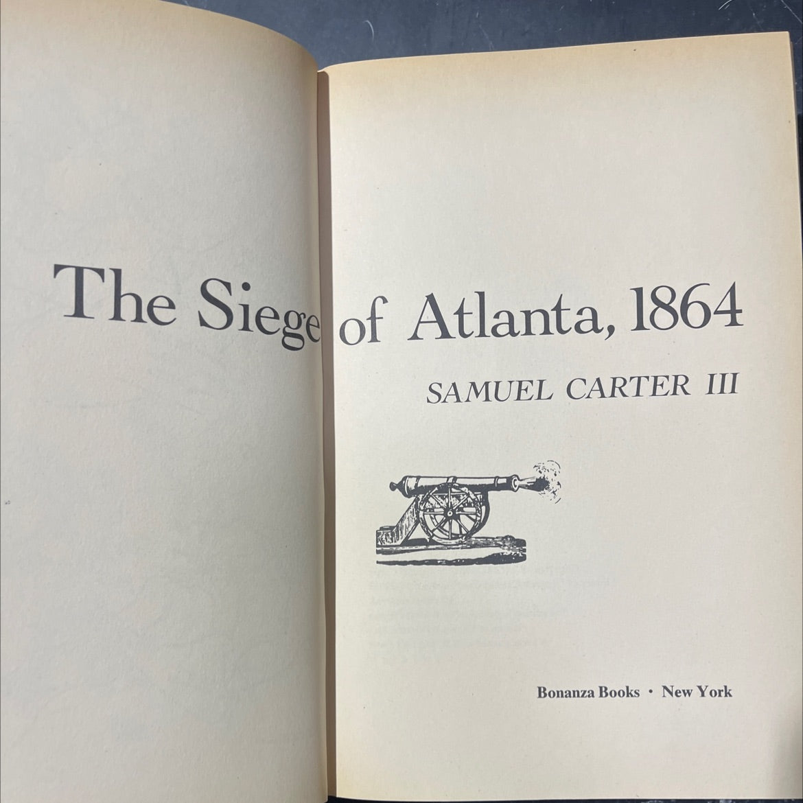 the siege of atlanta, 1864 book, by samuel carter iii, 1973 Hardcover image 2