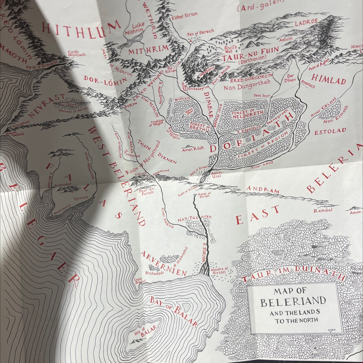 the silmarillion book, by j. r. r. tolkien, 1977 Hardcover image 4