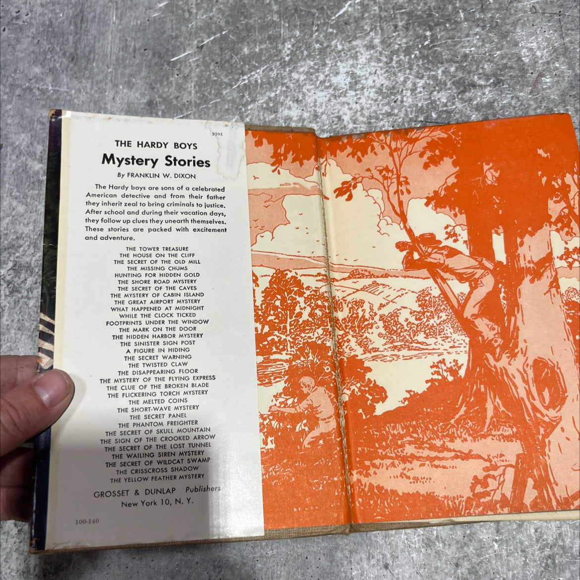 the sinister sign post book, by franklin w. dixon, 1936 Hardcover image 4