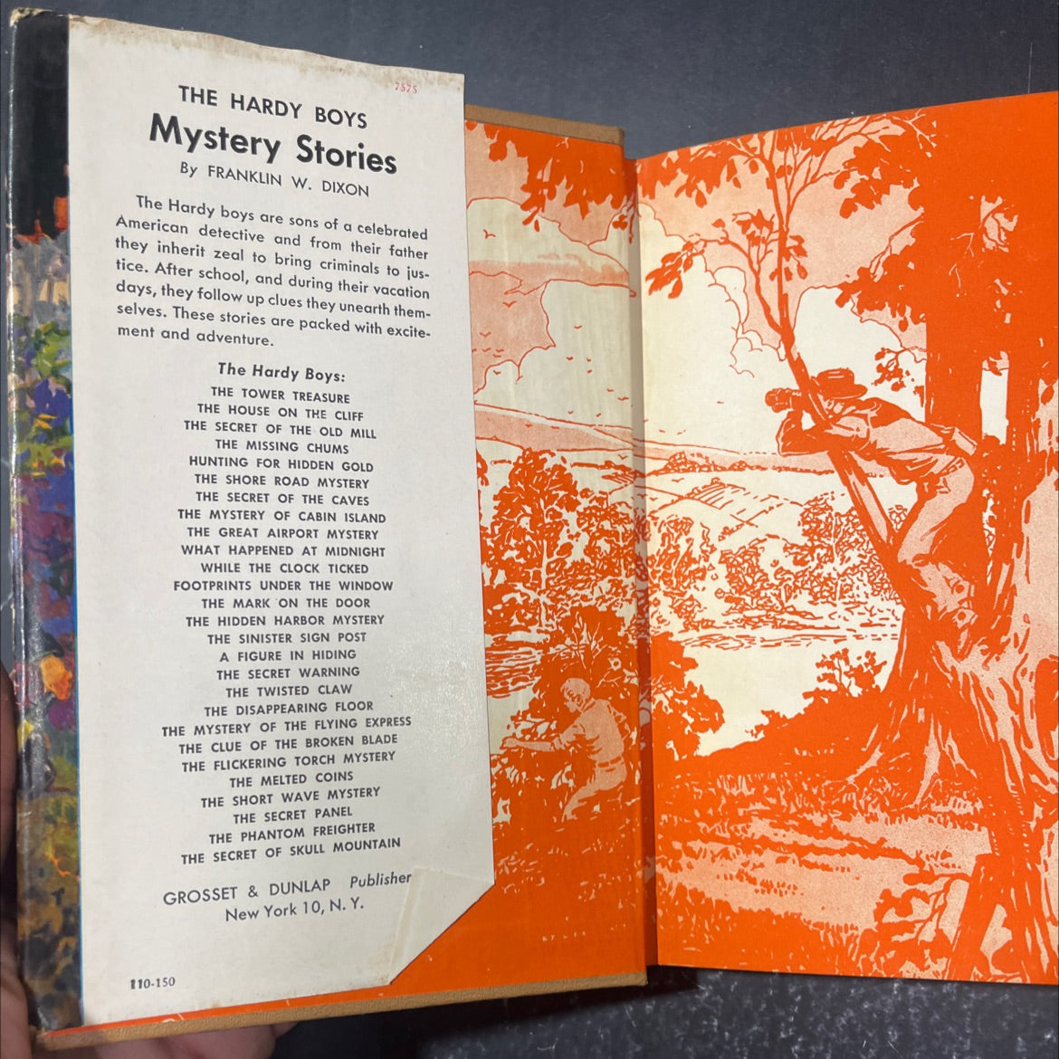 the sinister sign post book, by franklin w. dixon, 1936 Hardcover image 4