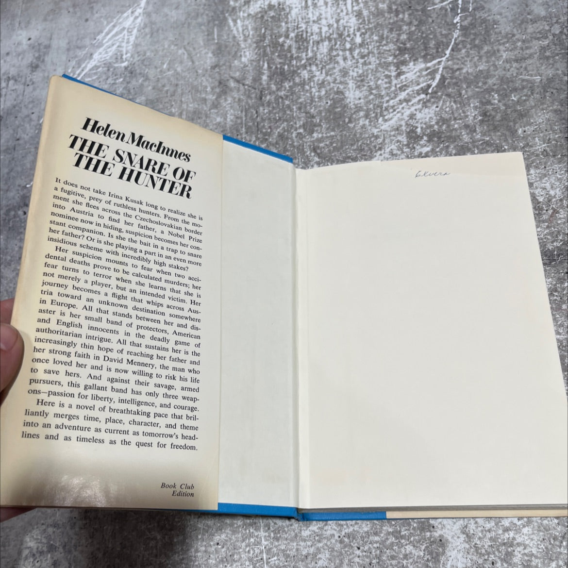 the snare of the hunter book, by helen macinnes, 1974 Hardcover image 4