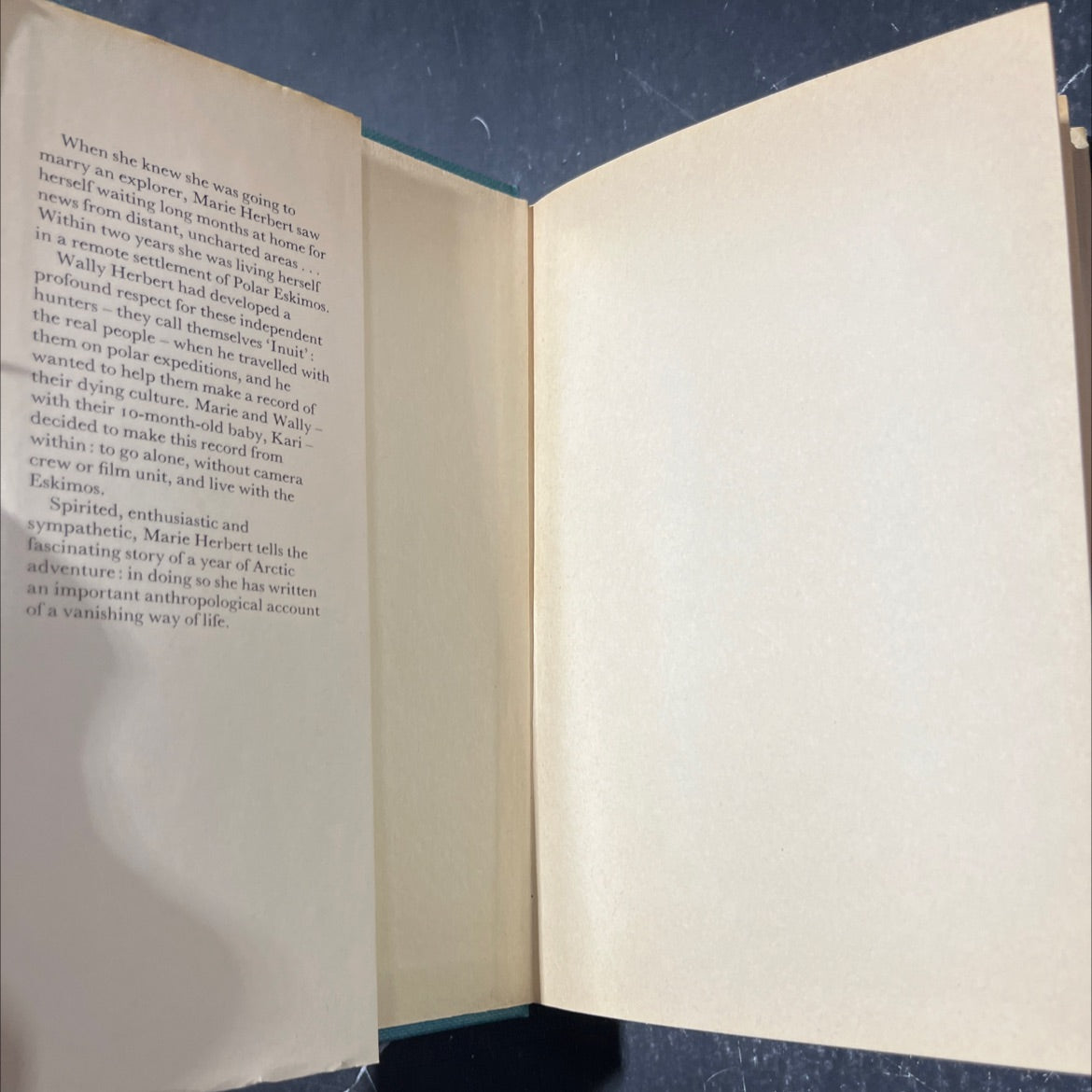 the snow people book, by Marie Herbert, 1974 Hardcover image 4