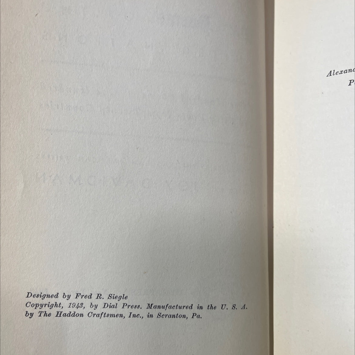 the songs and battle cries of a world at war book, by joy davidman, 1943 Hardcover image 3