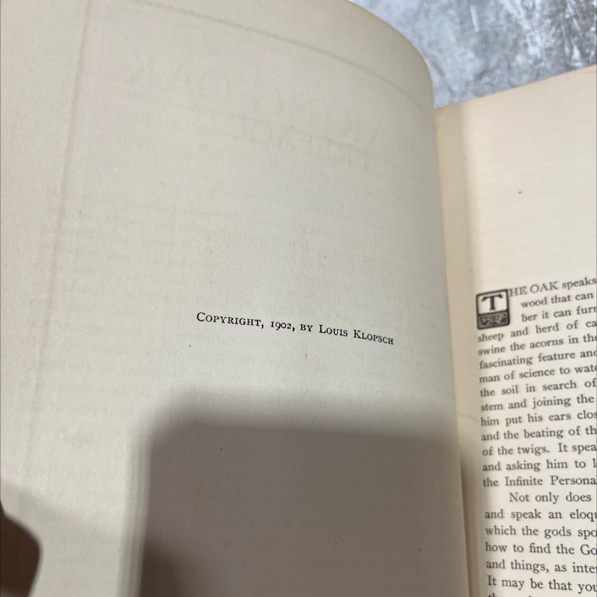 the speaking oak and 300 other tales of life, and achievement love book, by Ferdinand C. Iglehart, 1902 Hardcover image 3
