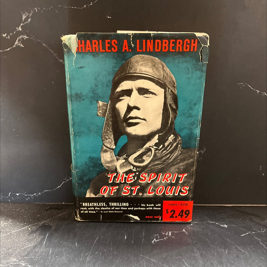 the spirit of st. louis book, by charles a. lindbergh, 1954 Hardcover image 1