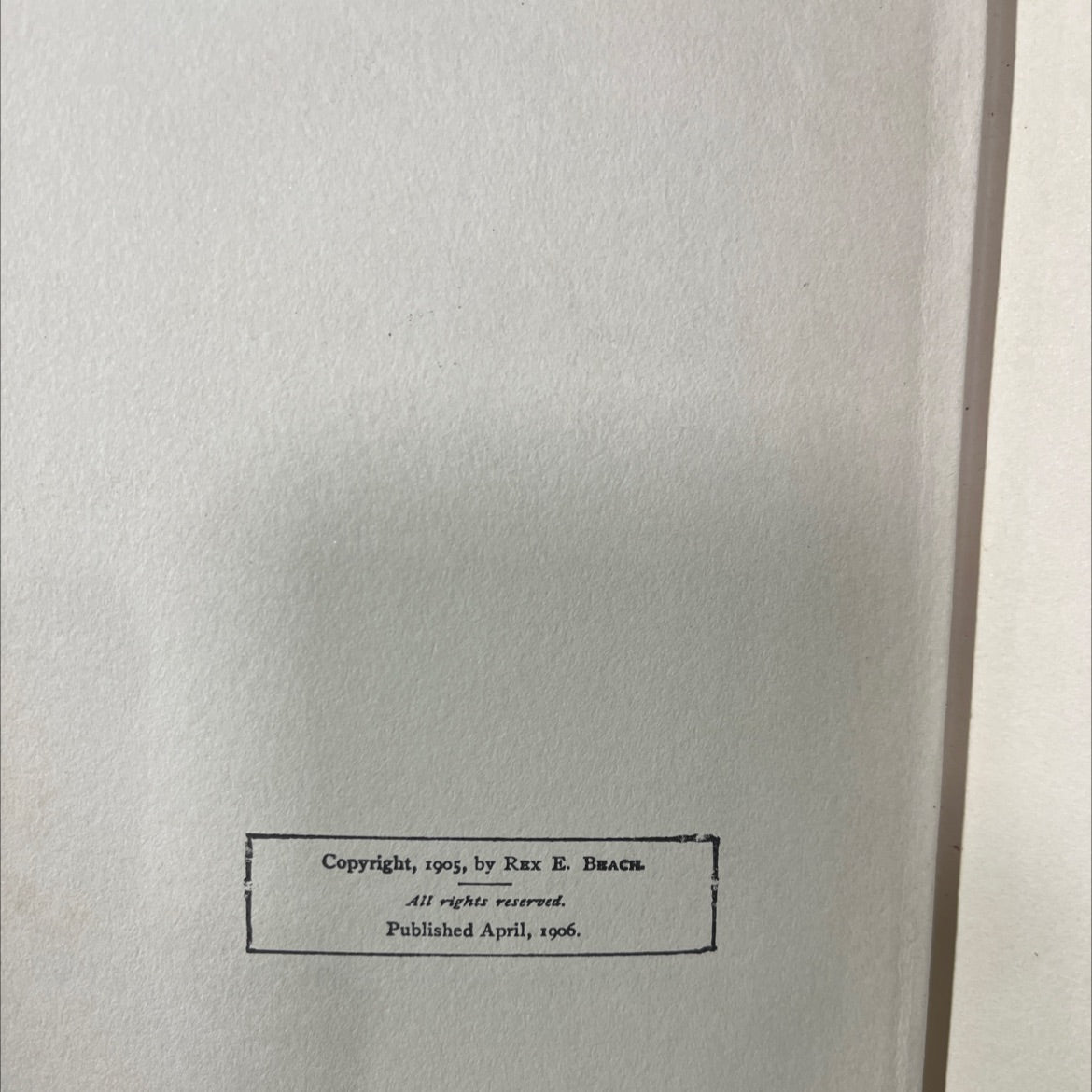 the spoilers book, by rex e. beach, 1906 Hardcover image 3