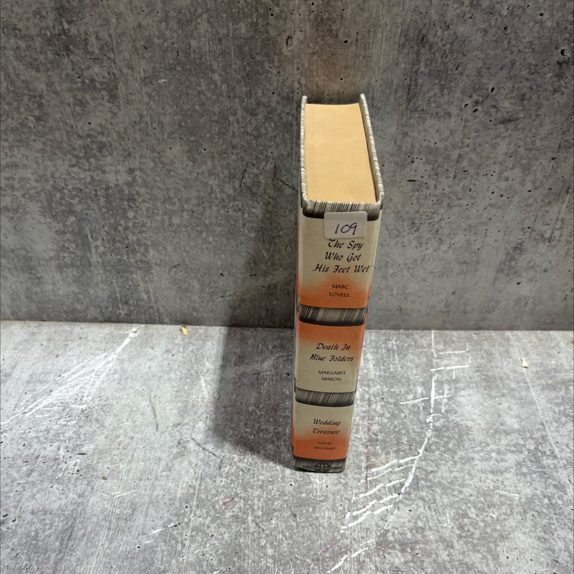 the spy who got his feet wet book, by marc lovell, 1985 Hardcover image 4