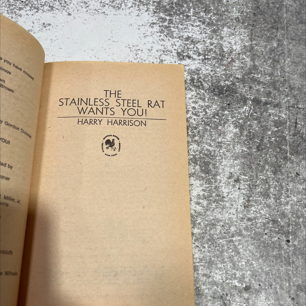 the stainless steel rat wants you! book, by harry harrison, 1979 Paperback image 2
