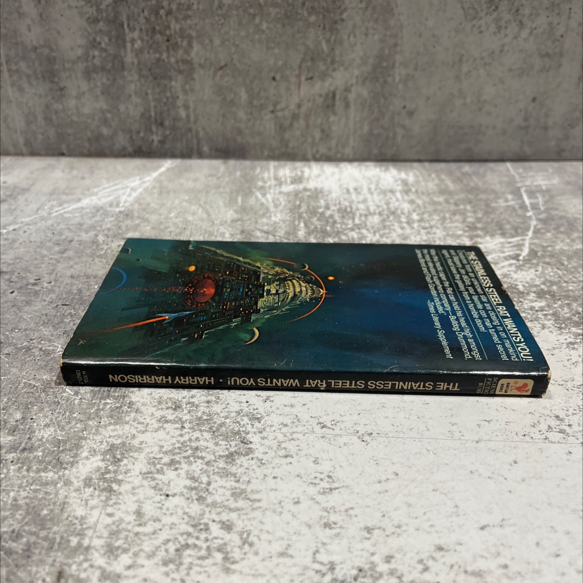 the stainless steel rat wants you! book, by harry harrison, 1979 Paperback image 4
