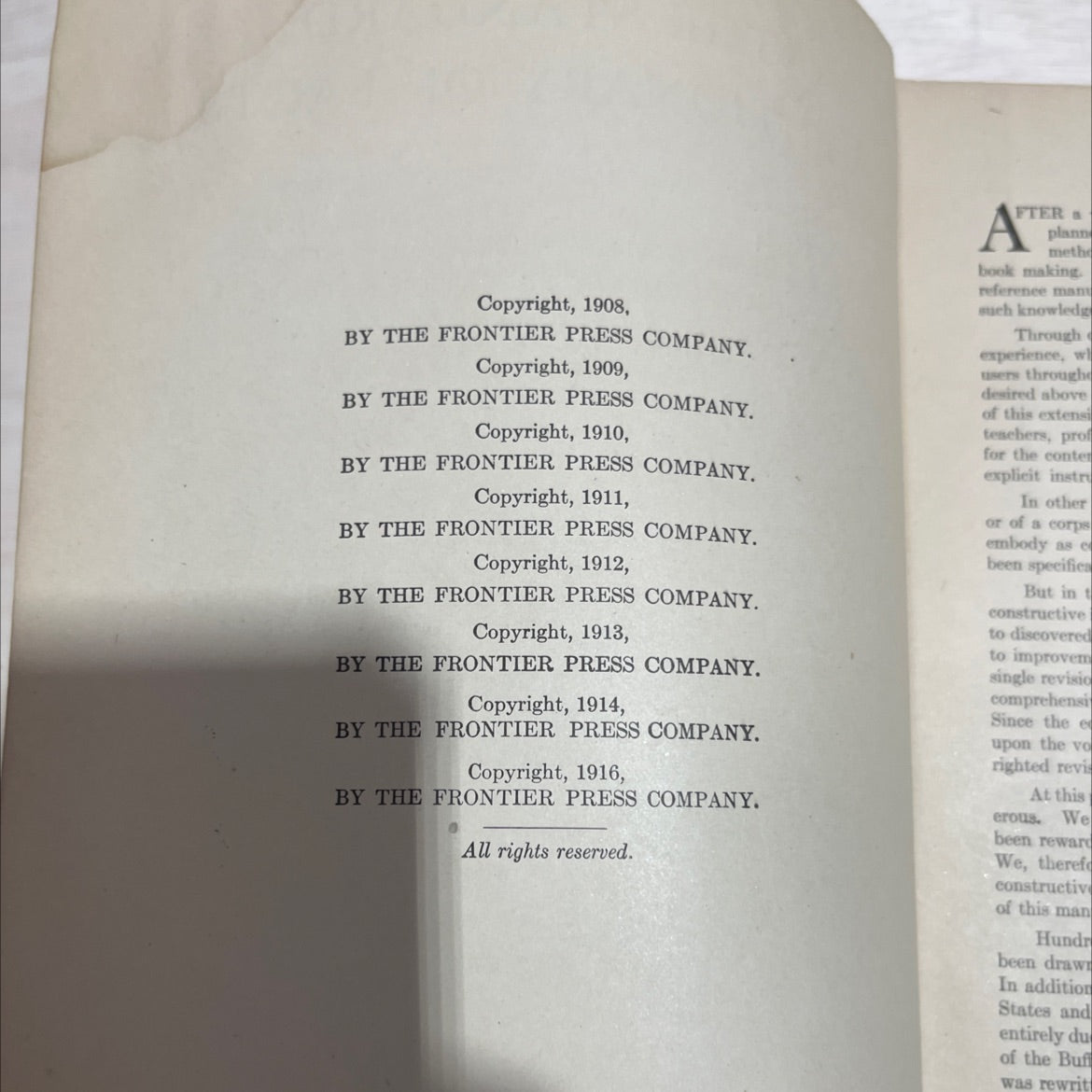 the standard dictionary of facts book, by henry w. ruoff, 1916 Hardcover image 3