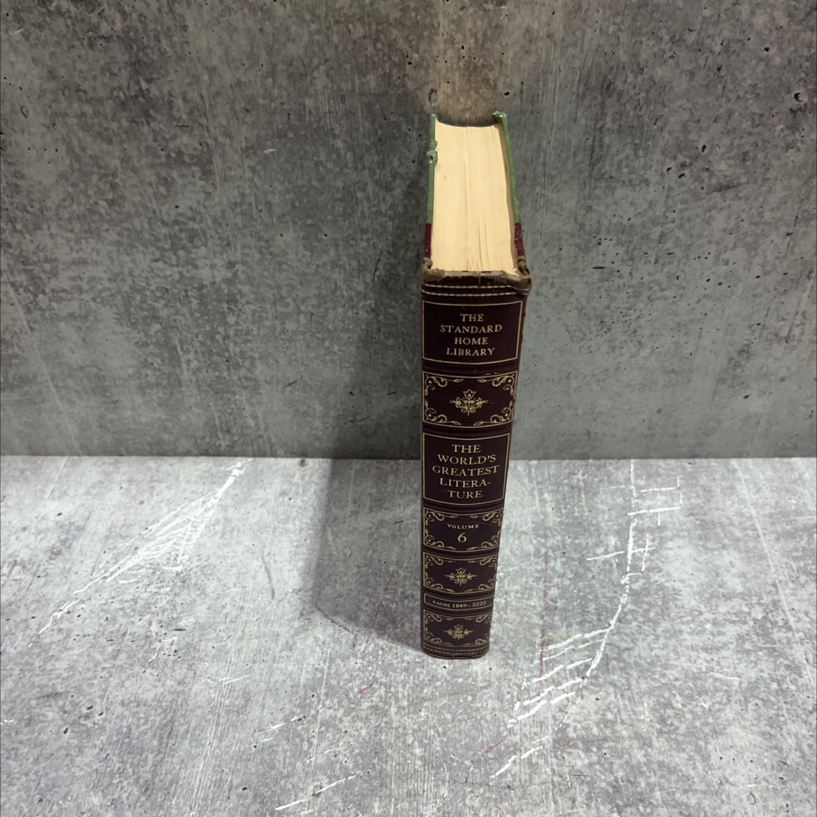 the standard home library of the world's greatest literature book, by various, 1958 Hardcover image 4
