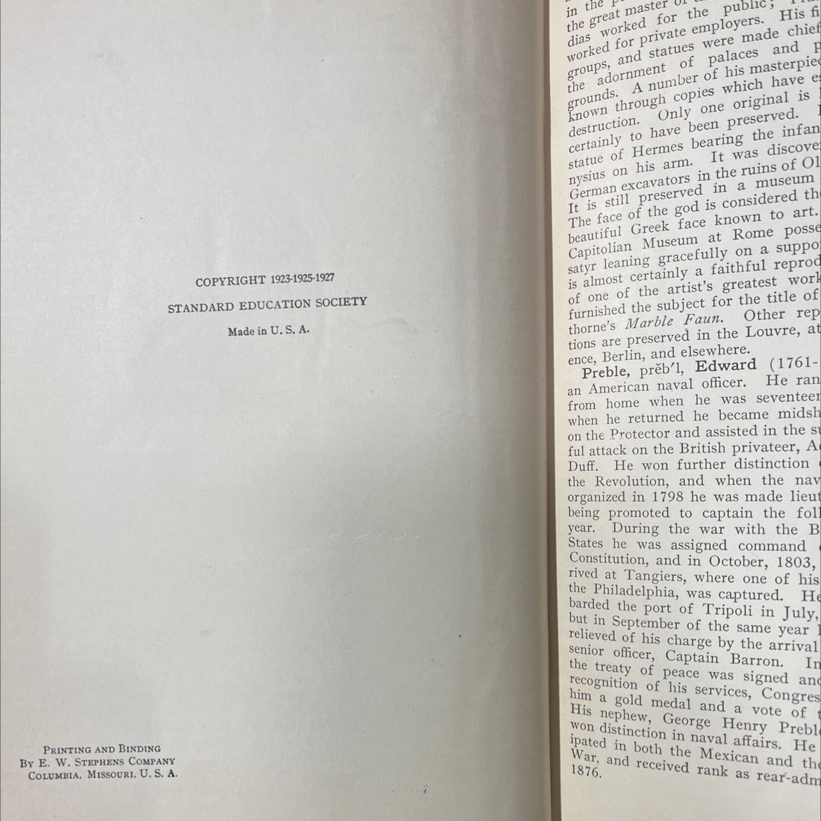 the standard reference work for the home, school, and library volume vii book, by unknown, 1927 Hardcover image 3