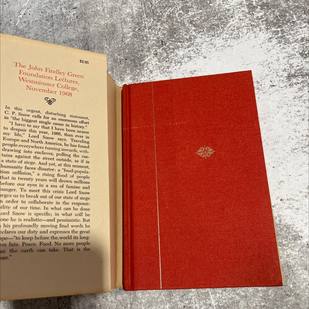 the state of siege book, by c. p. snow, 1969 Hardcover image 4