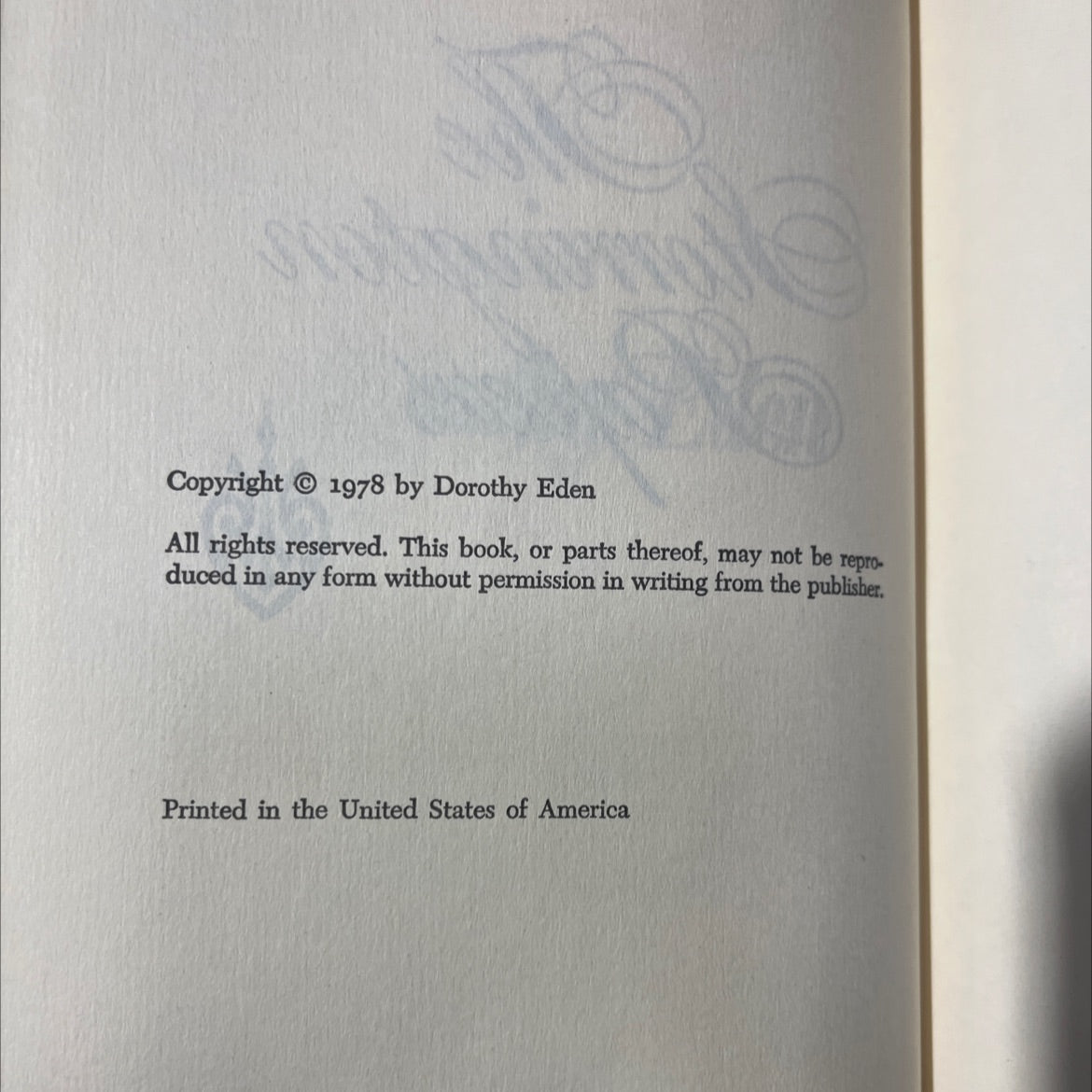 the storrington papers book, by dorothy eden, 1978 Hardcover image 3