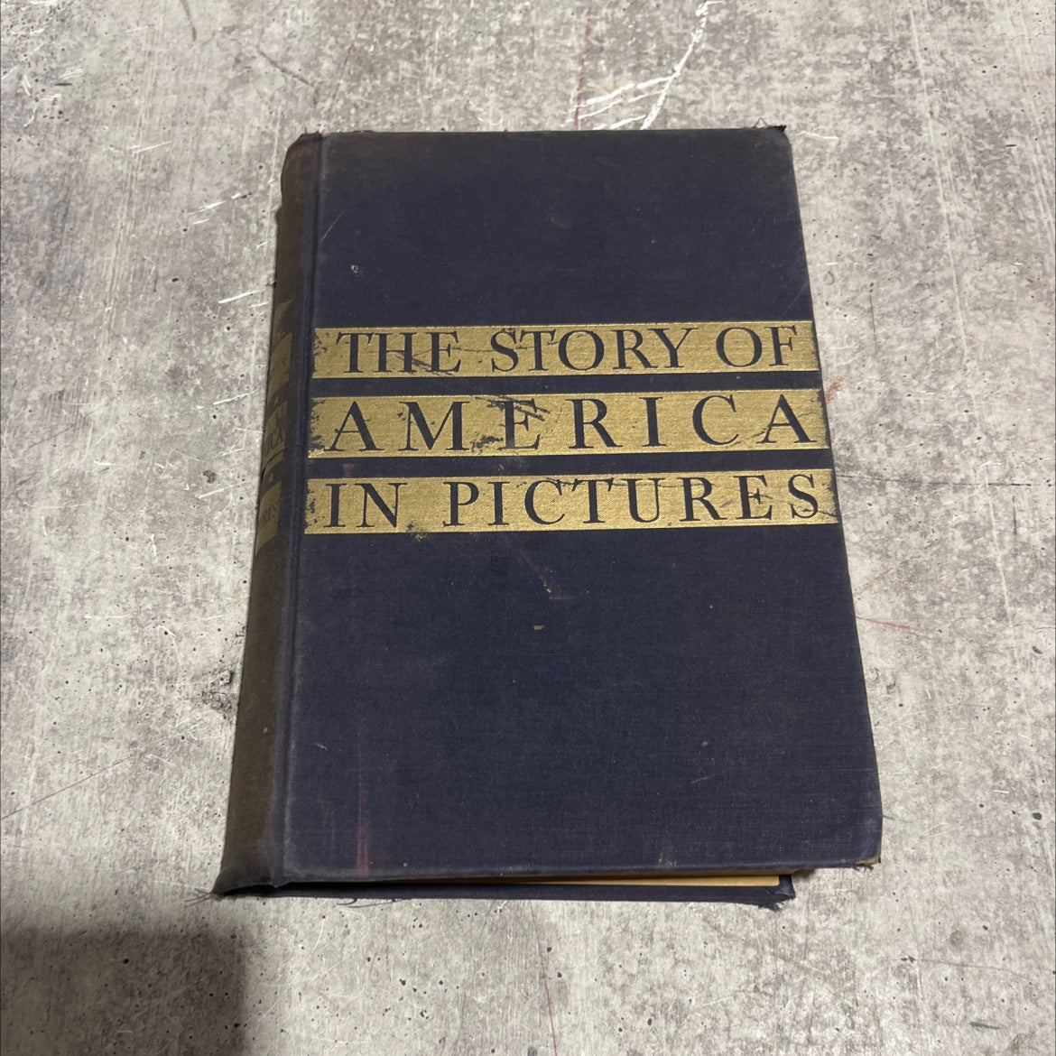 the story of america in pictures book, by alan c. collins, 1935 Hardcover image 1