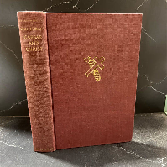 the story of civilization: part iii caesar and christ book, by Will Durant, 1944 Hardcover image 1