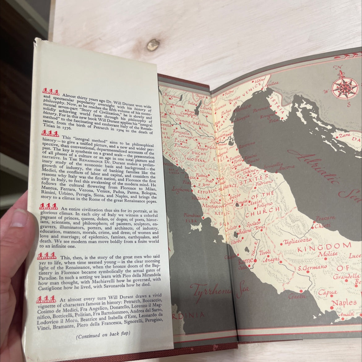 the story of civilization: part v the renaissance book, by Will Durant, 1953 Hardcover image 4