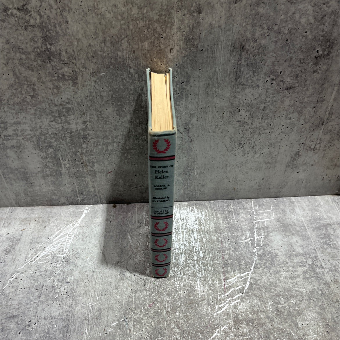 the story of helen keller book, by lorena a. hickok, 1958 Hardcover image 4