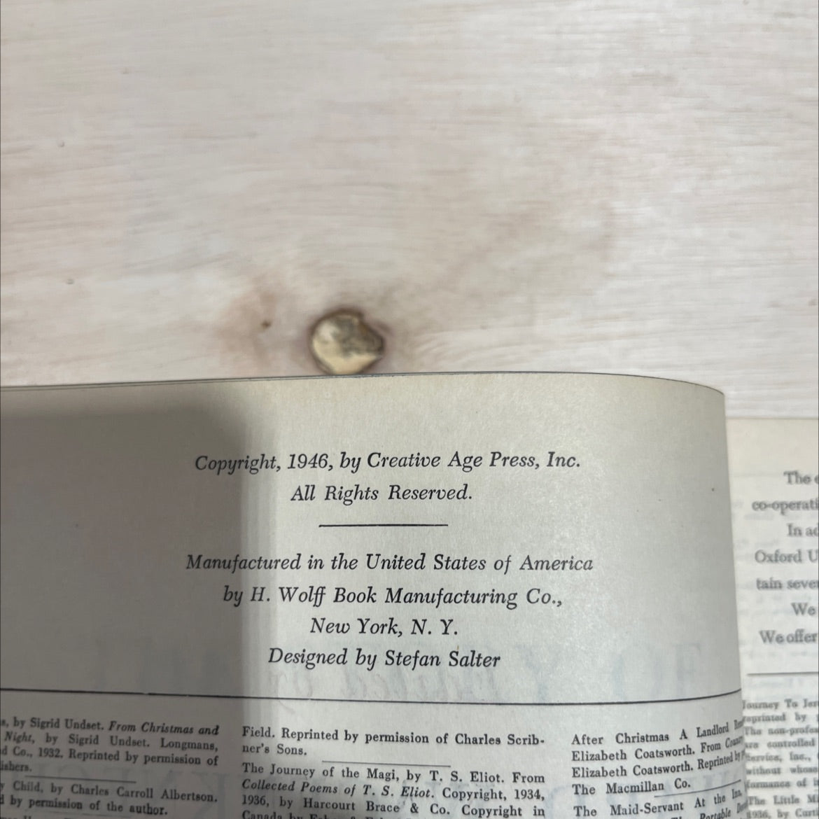 the story of jesus in the world's literature book, by edward wagenknecht, 1946 Hardcover image 3