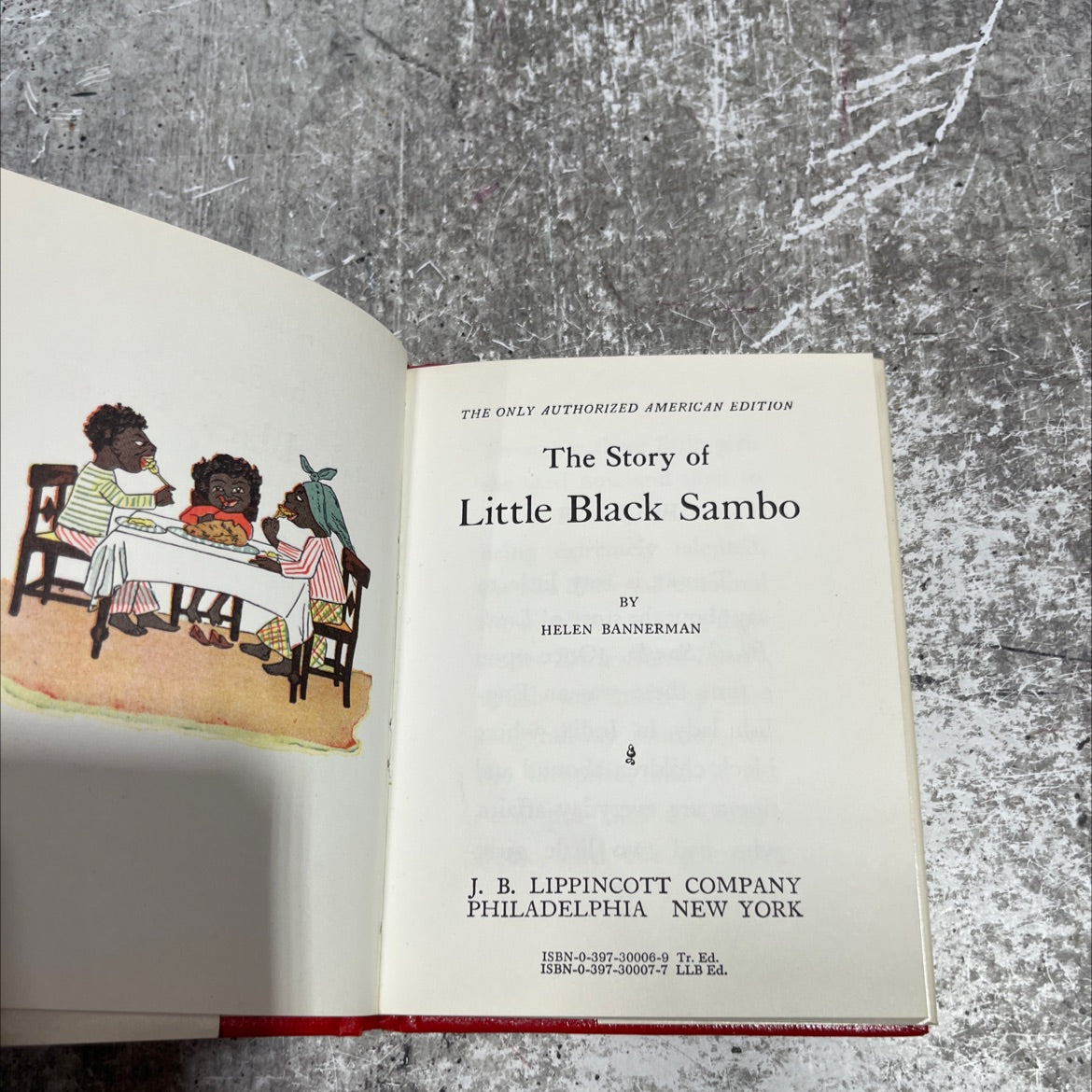 the story of little black sambo book, by helen bannerman, 1970 Hardcover image 2