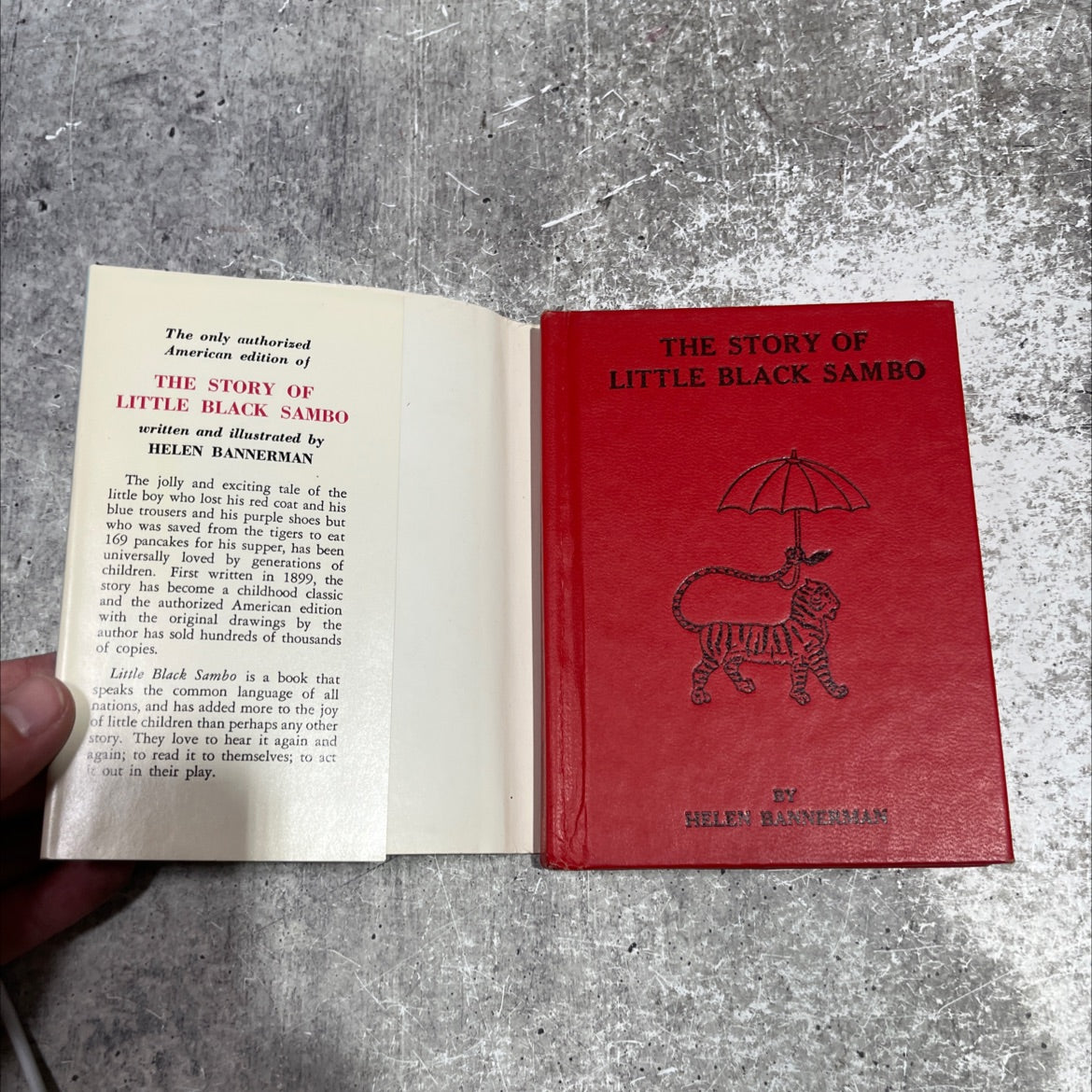 the story of little black sambo book, by helen bannerman, 1970 Hardcover image 3