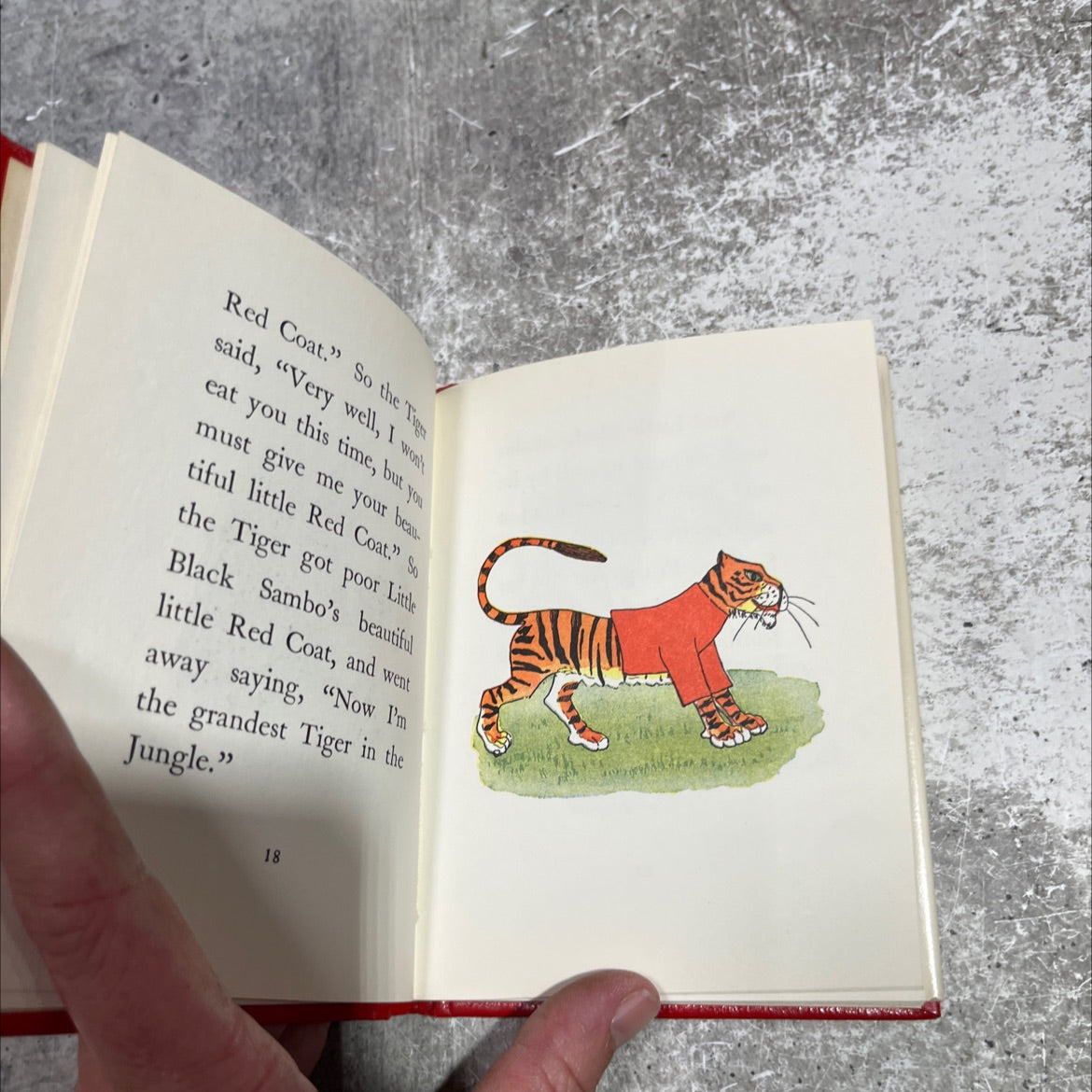 the story of little black sambo book, by helen bannerman, 1970 Hardcover image 4